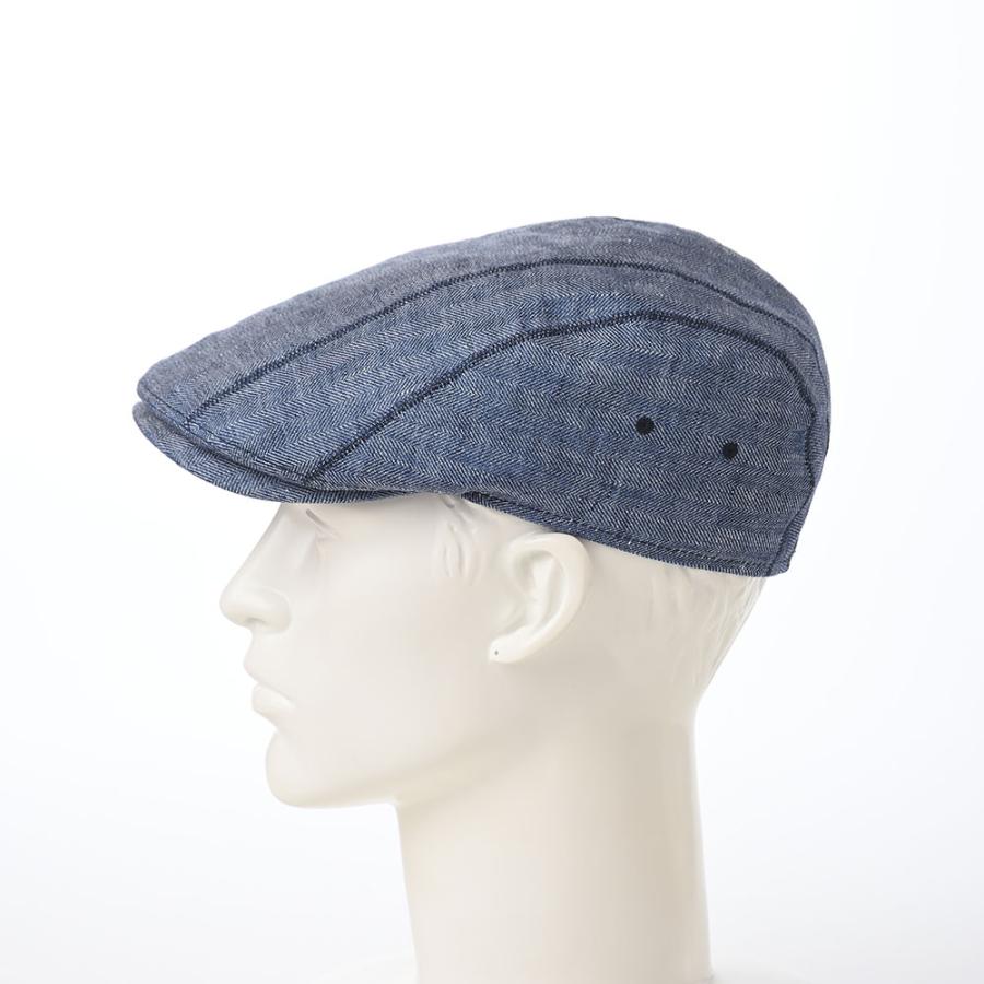 [父の日セール]Gottmann ハンチング帽 帽子 父の日 メンズ キャップ CAP 春 夏 大きいサイズ ブランド Seattle Linen（シアトル リネン） G2827535 ネイビー｜homeroortega｜07