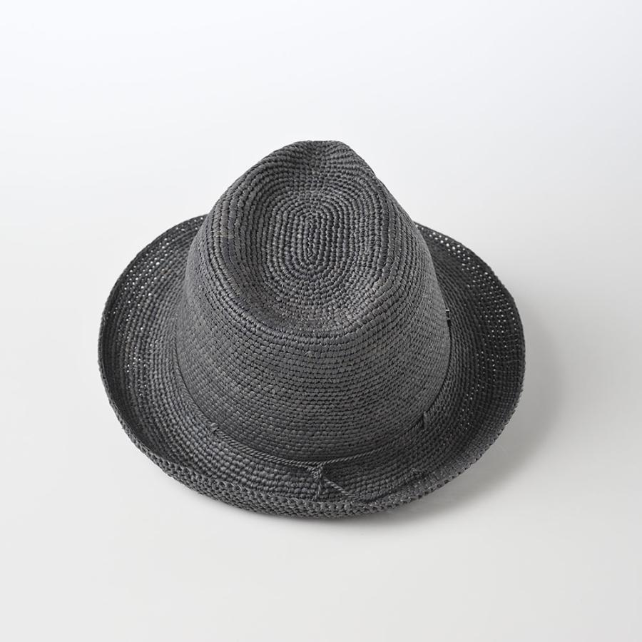HELEN KAMINSKI 中折れハット ラフィアハット 麦わら帽 ストロー