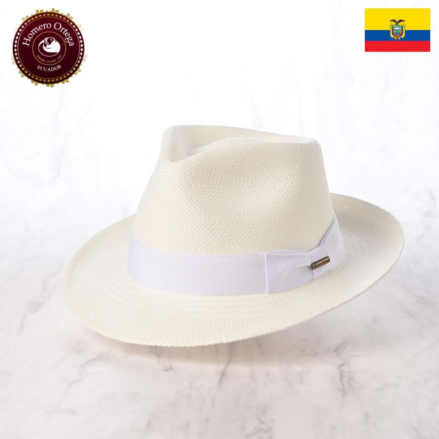 Homero Ortega（オメロ オルテガ） パナマハット メンズ 春 夏 パナマ 