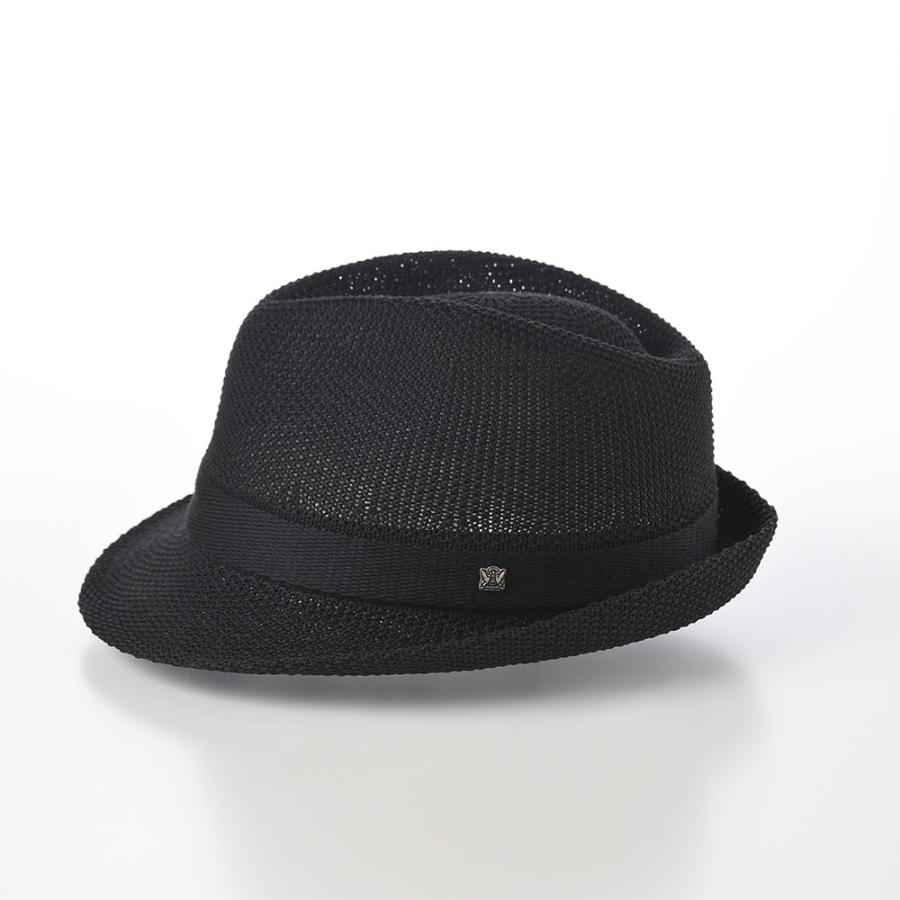 KNOX 帽子 父の日 中折れハット ソフトハット メンズ レディース 春 夏 ブランド UV対策 Thermo Lobby Hat（サーモロビー ハット） ブラック｜homeroortega｜03