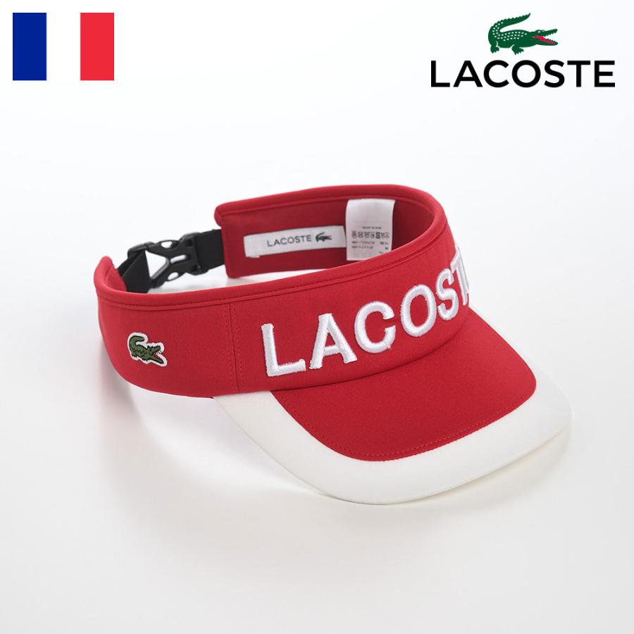 LACOSTE（ラコステ） サンバイザー メンズ レディース 春夏秋冬 LOGO