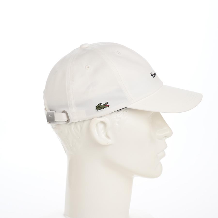 LACOSTE キャップ CAP 帽子 父の日 メンズ 春 夏 ラコステ ブランド RENE CAP（ルネ キャップ） L7132 オフホワイト｜homeroortega｜07