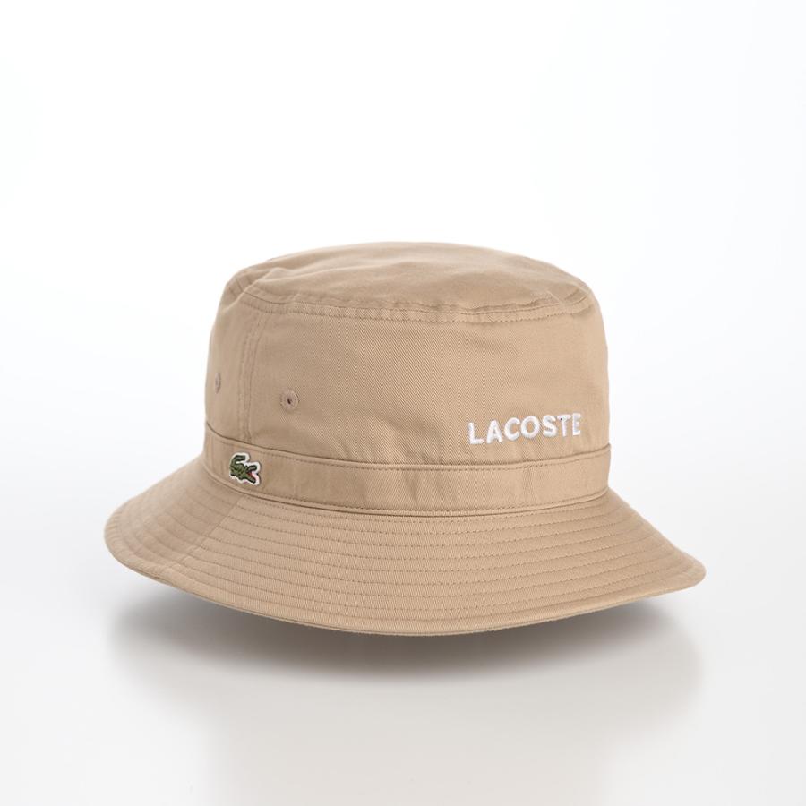 LACOSTE バケットハット 帽子 メンズ 春夏 おしゃれ シンプル LACOSTE バケットハット 帽子 メンズ 春夏 おしゃれ シンプル