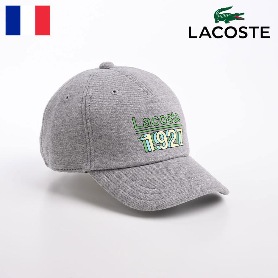 Lacoste キャップ Cap メンズ レディース ブランド 大きいサイズ サイズ調節 秋 冬 1927 Logo Cap 1927 ロゴキャップ L12 グレー ギフト Lwc12 Grey メンズハット 帽子専門店 時谷堂 通販 Yahoo ショッピング