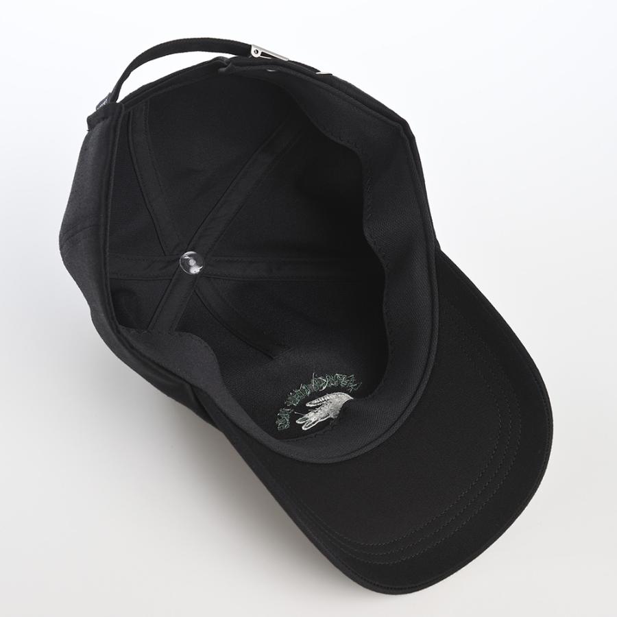 LACOSTE キャップ CAP 帽子 父の日 メンズ レディース 春 夏 秋 冬 ラコステ ブランド LACOSTE GOLF CLUB CAP（ラコステゴルフクラブキャップ） L1289 ブラック｜homeroortega｜05