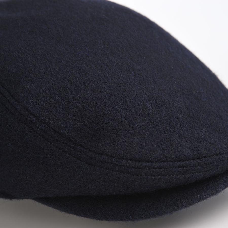 LACOSTE ハンチング帽 メンズ レディース キャップ CAP 帽子 父の日 秋 冬 SIDE LOGO WOOL HUNTING（サイドロゴ ウールハンチング） L1164 ネイビー｜homeroortega｜04