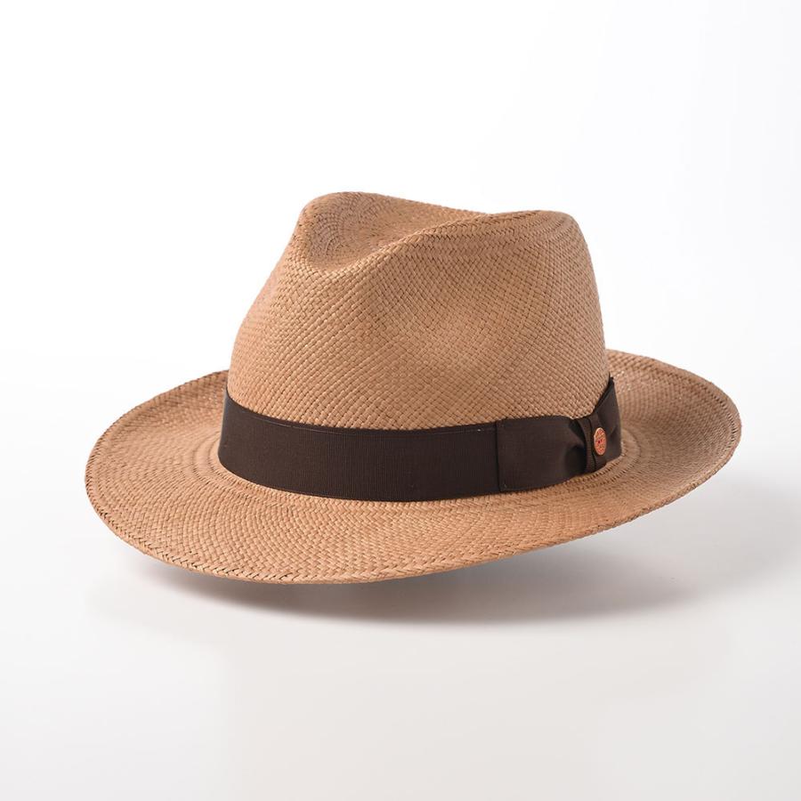 MAYSER パナマ帽 中折れハット 帽子 父の日 メンズ レディース パナマハット 春 夏 大きいサイズ おしゃれ Panama Hat（パナマハット） M212521 ブラウン｜homeroortega｜02