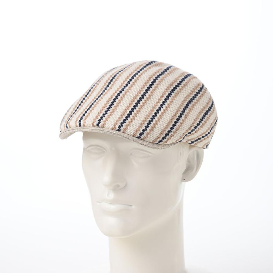 [父の日セール]MARONE ハンチング帽 キャップ 帽子 父の日 メンズ 春 夏 CAP 大きいサイズ レディース Milano Stripe（ミラノ ストライプ） CT767 ナチュラル｜homeroortega｜06