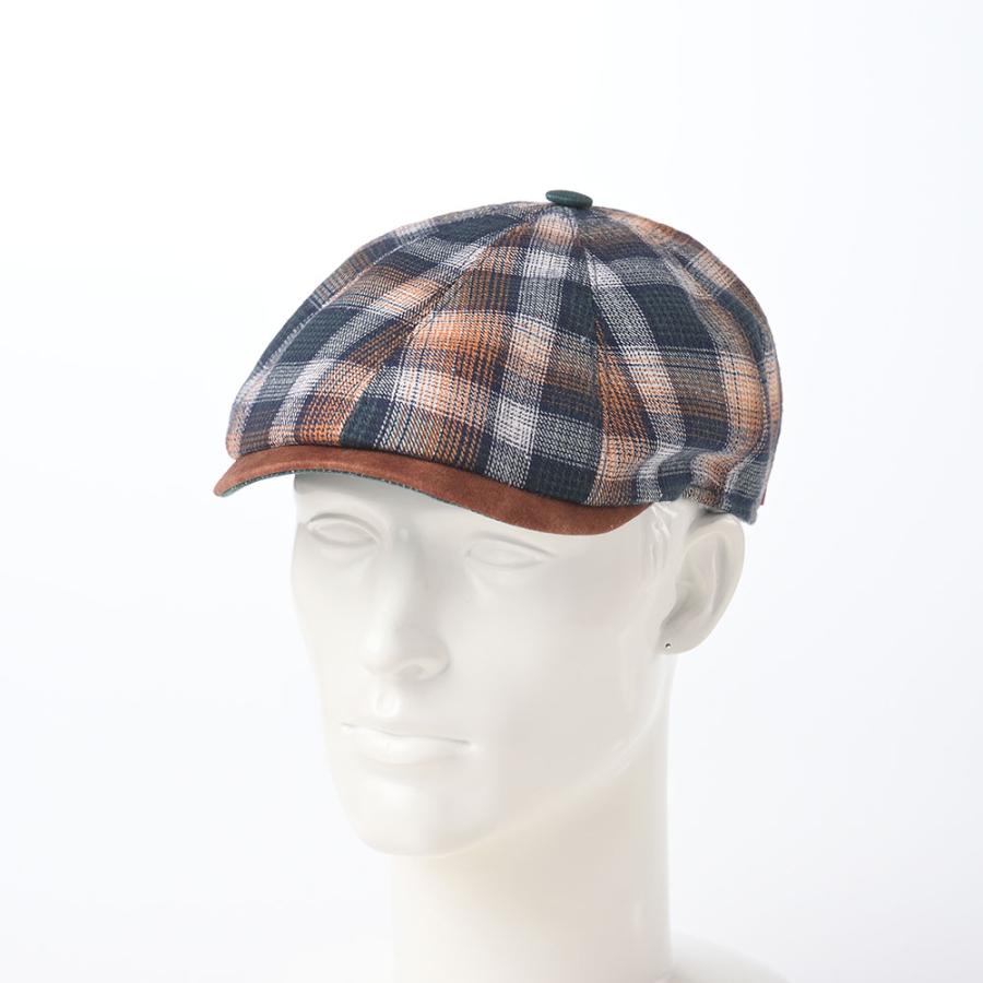 [父の日セール]MARONE ハンチング帽 メンズ レディース 春 夏 帽子 父の日 CAP 大きいサイズ Galles Ombre（ウェールズ オンブレ） CT773 ブラウン｜homeroortega｜06