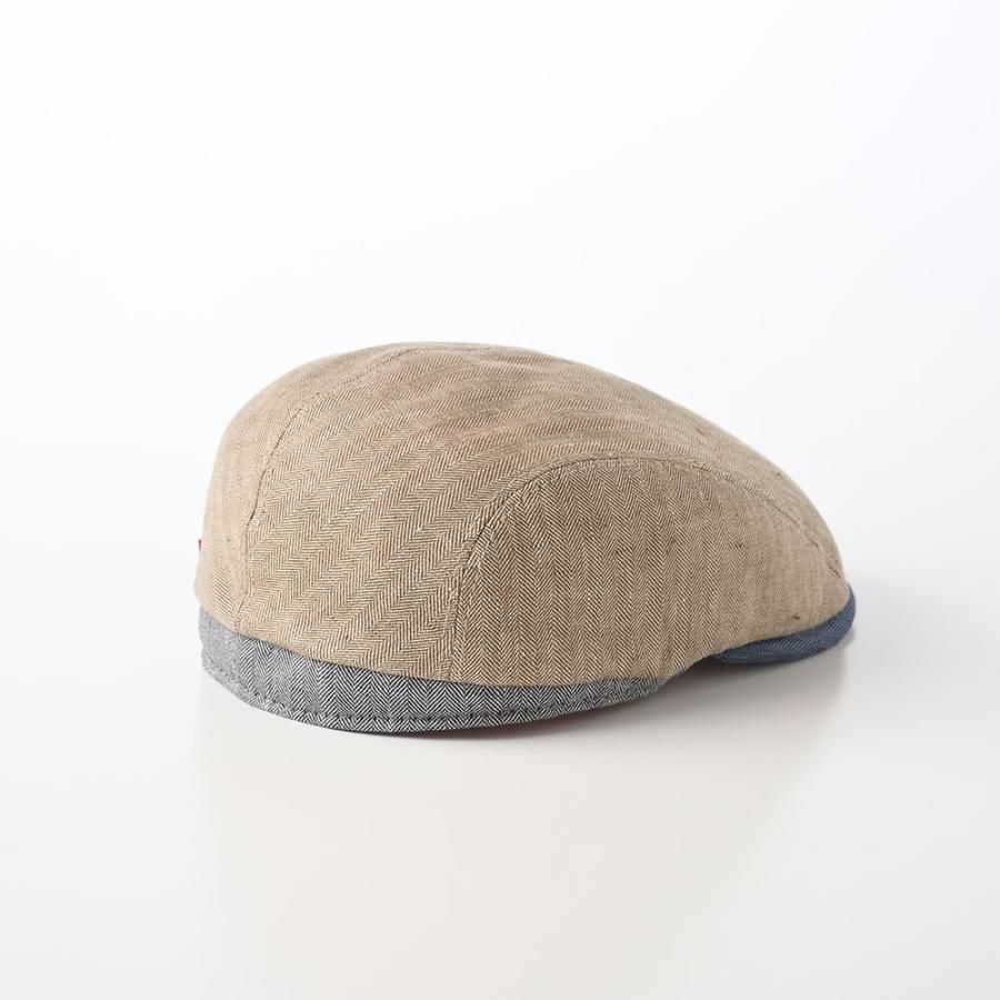 [父の日セール]MARONE ハンチング帽 メンズ レディース 春 夏 帽子 父の日 CAP 大きいサイズ Zuri Linen（チューリ リネン） CT776 ベージュ｜homeroortega｜03