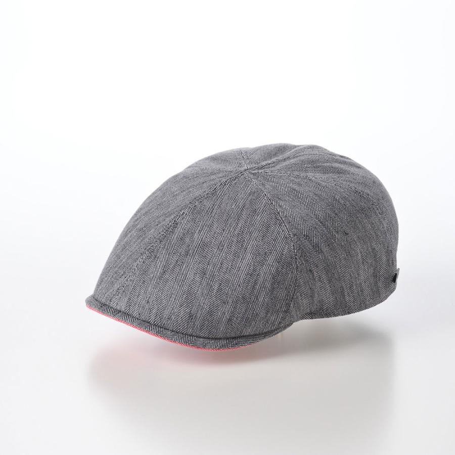 [父の日セール]MARONE ハンチング帽 キャップ 帽子 父の日 メンズ 春 夏 CAP 大きいサイズ レディース Acero Linen（アチェロ リネン） CT804 グレー｜homeroortega｜02
