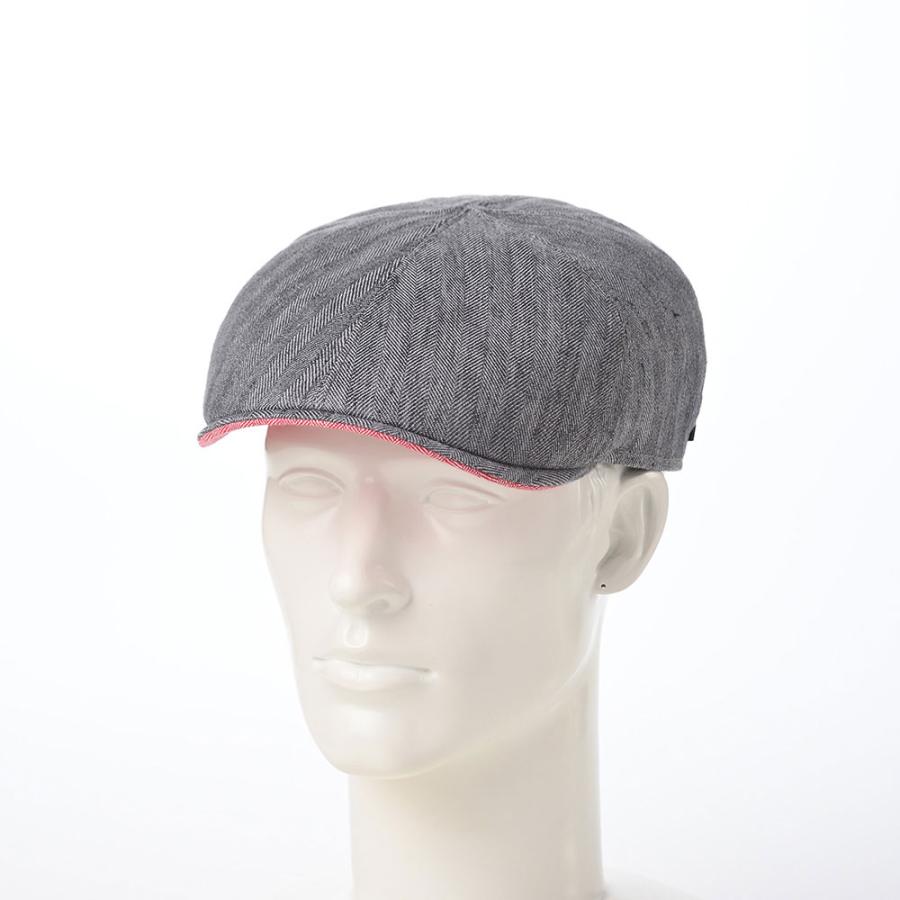 [父の日セール]MARONE ハンチング帽 キャップ 帽子 父の日 メンズ 春 夏 CAP 大きいサイズ レディース Acero Linen（アチェロ リネン） CT804 グレー｜homeroortega｜06