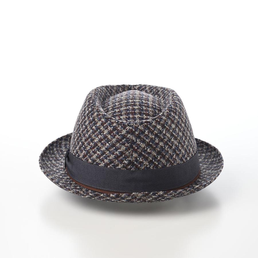 MARONE マローネ 帽子 父の日 メンズ レディース Trilby Brina（トリルビー ブリーナ） UT228 ブルー｜homeroortega｜04