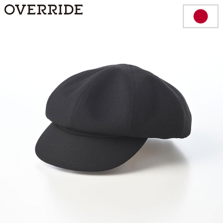 オーバーライド　キャスケット帽子ハンチング　ベレー帽　本革レザー override（オーバーライド） キャスケット メンズ レディース
