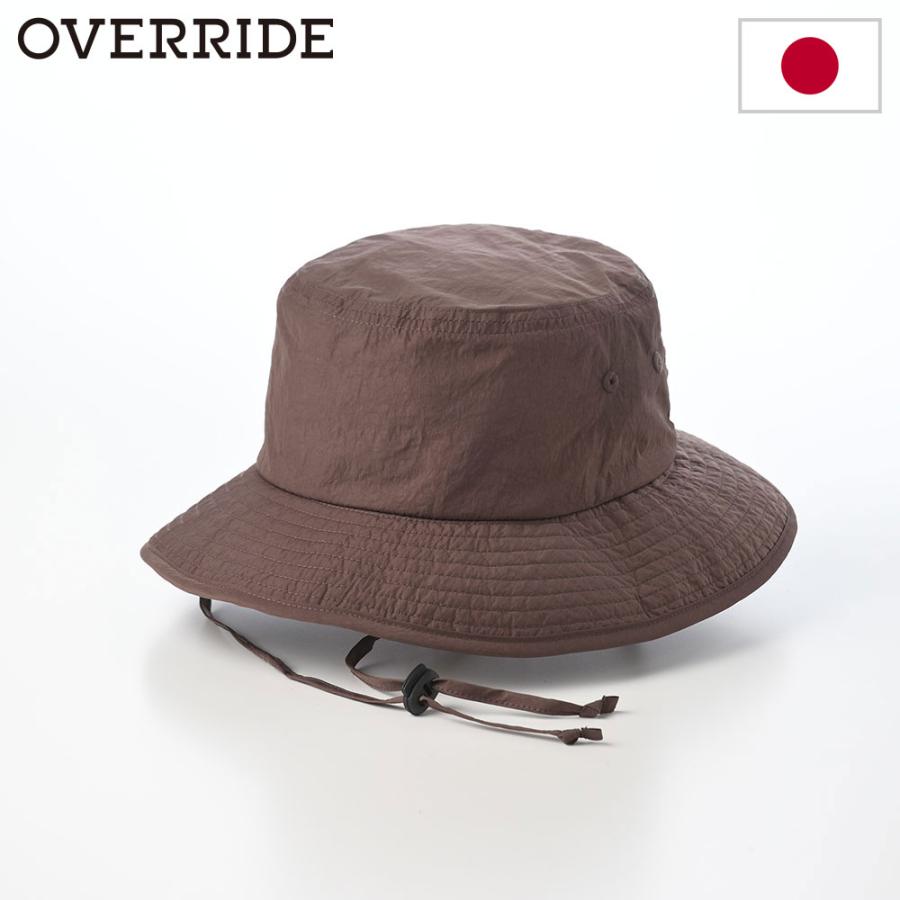 override（オーバーライド） サファリハット 帽子 メンズ レディース