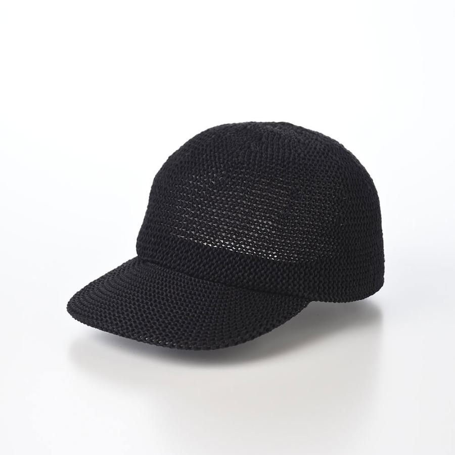 RETTER 帽子 父の日 ベースボールキャップ cap 春 夏 メンズ ブランド 大きいサイズ Sharly Cotton Cap（シャーリー コットン キャップ） ブラック｜homeroortega｜02