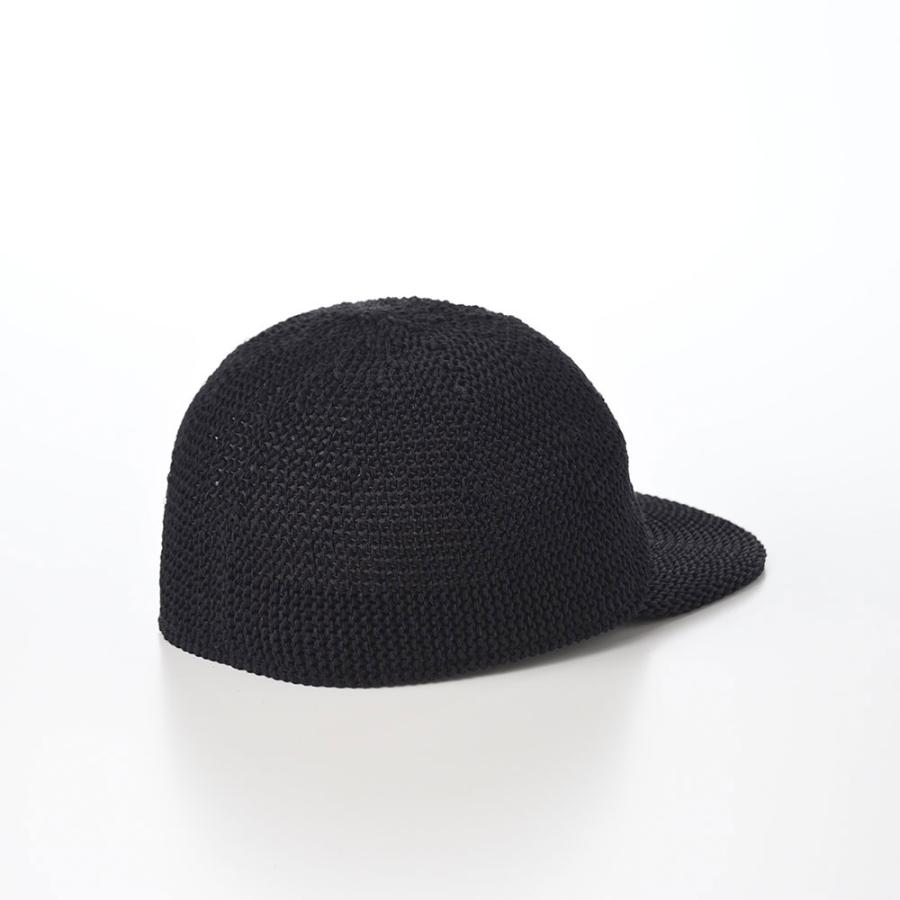 RETTER 帽子 父の日 ベースボールキャップ cap 春 夏 メンズ ブランド 大きいサイズ Sharly Cotton Cap（シャーリー コットン キャップ） ブラック｜homeroortega｜03