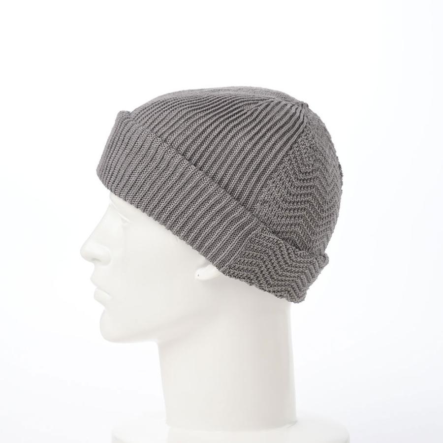 RETTER ニット帽 ニットキャップ 帽子 父の日 春 夏 メンズ レディース キャップ CAP おしゃれ 日本ブランド レッター Straw Yarn（ストローヤーン） グレー｜homeroortega｜03