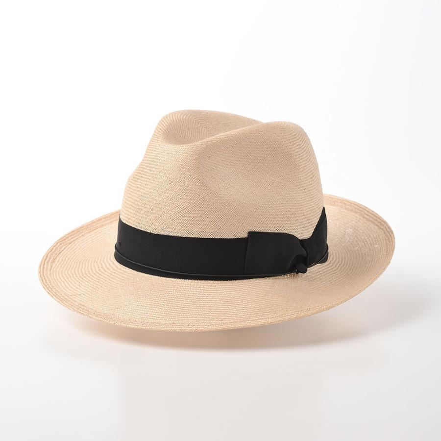 Sorbatti ストローハット 中折れハット 帽子 父の日 メンズ 大きいサイズ 春夏 シンプル クラシカル Buntal Hat（ブンタールハット） S1623 ナチュラル｜homeroortega｜02