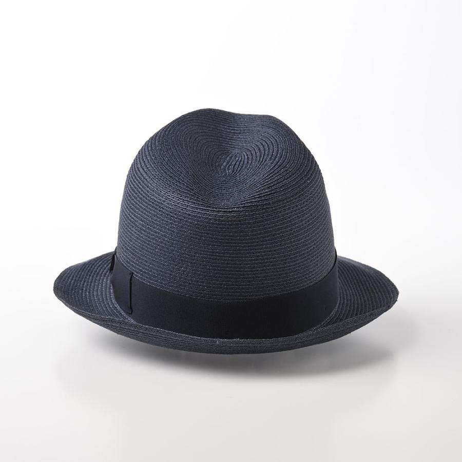 Sorbatti ストローハット 中折れハット 帽子 父の日 メンズ レディース 大きいサイズ 春夏 Hemp Braid Hat（ヘンプ ブレードハット） S1701 ネイビー｜homeroortega｜04