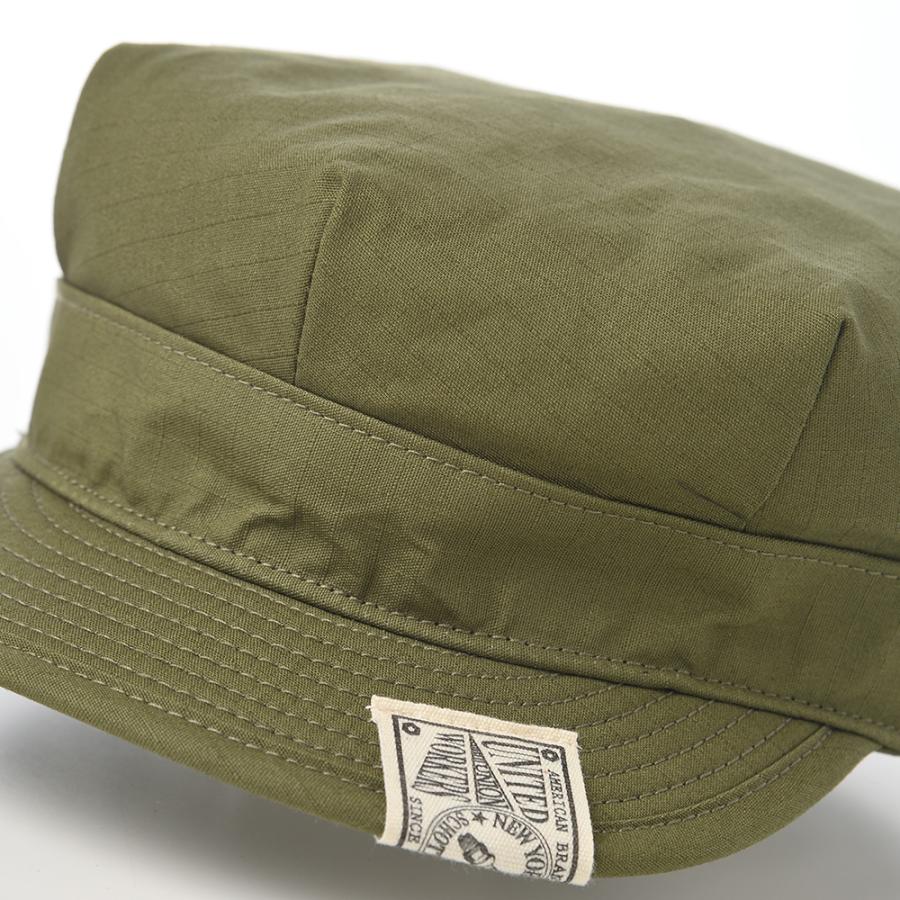 UNION TICKET WORK CAP（ユニオンチケットワークキャップ） SC023 カーキ 父の日ギフト プレゼント 贈り物｜homeroortega｜04