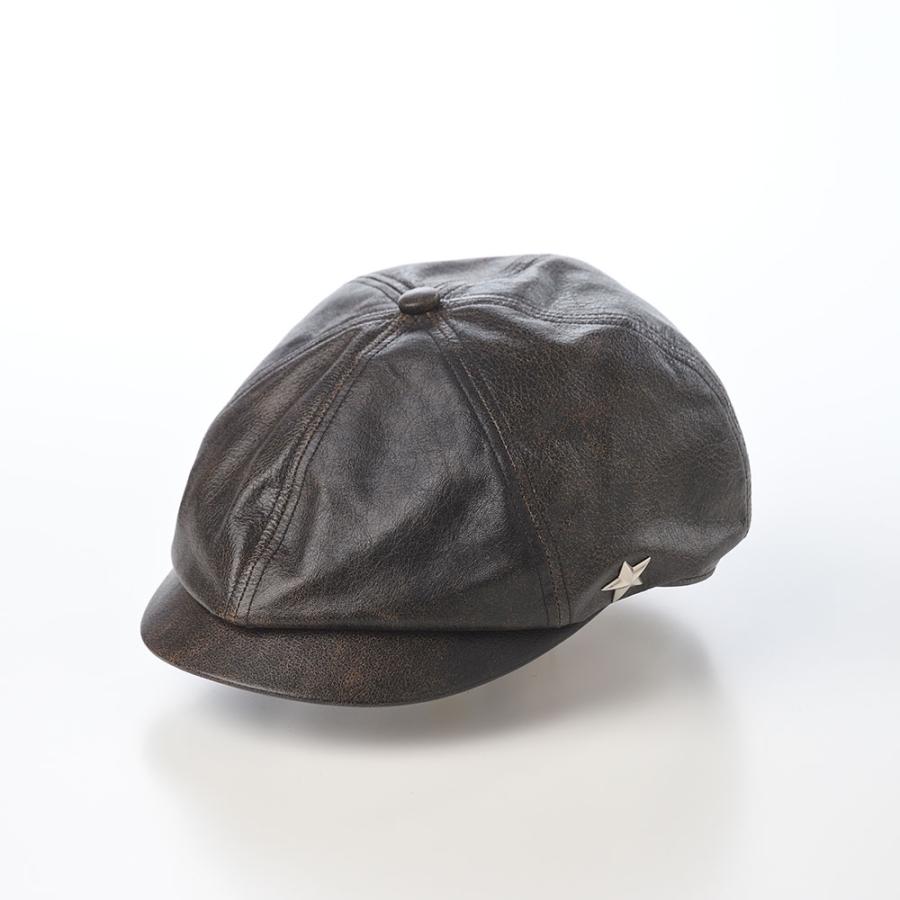 Schott N.Y.C ONE STAR VINTAGE LEATHER CASQUETTE(ワンスター