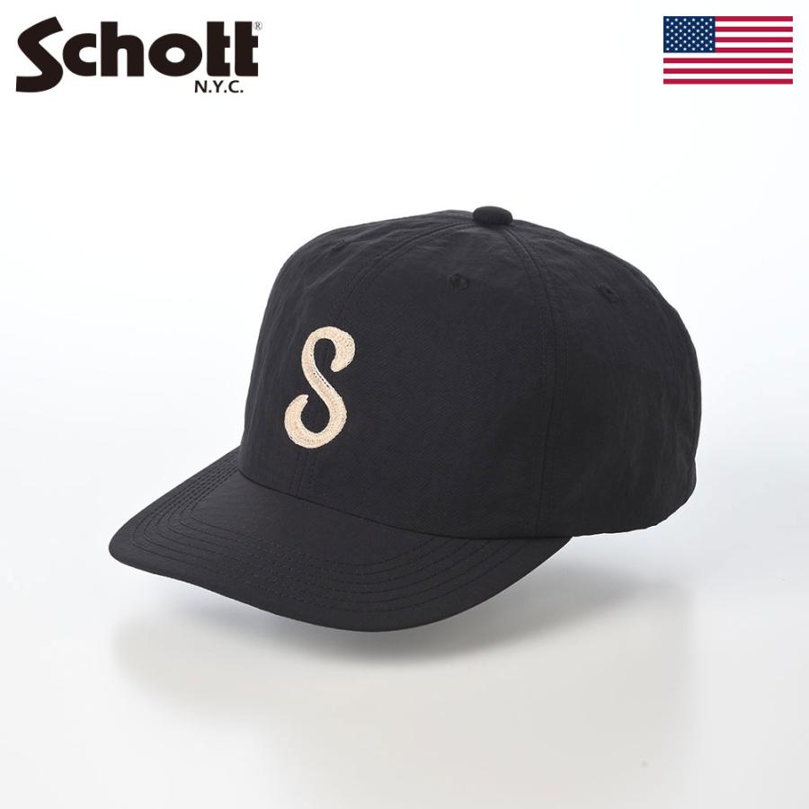 Schott（ショット）帽子 NYLON S 6P CAP ナイロン Schott N.Y.C ショット NYLON S 6P CAP(ナイロン キャップ
