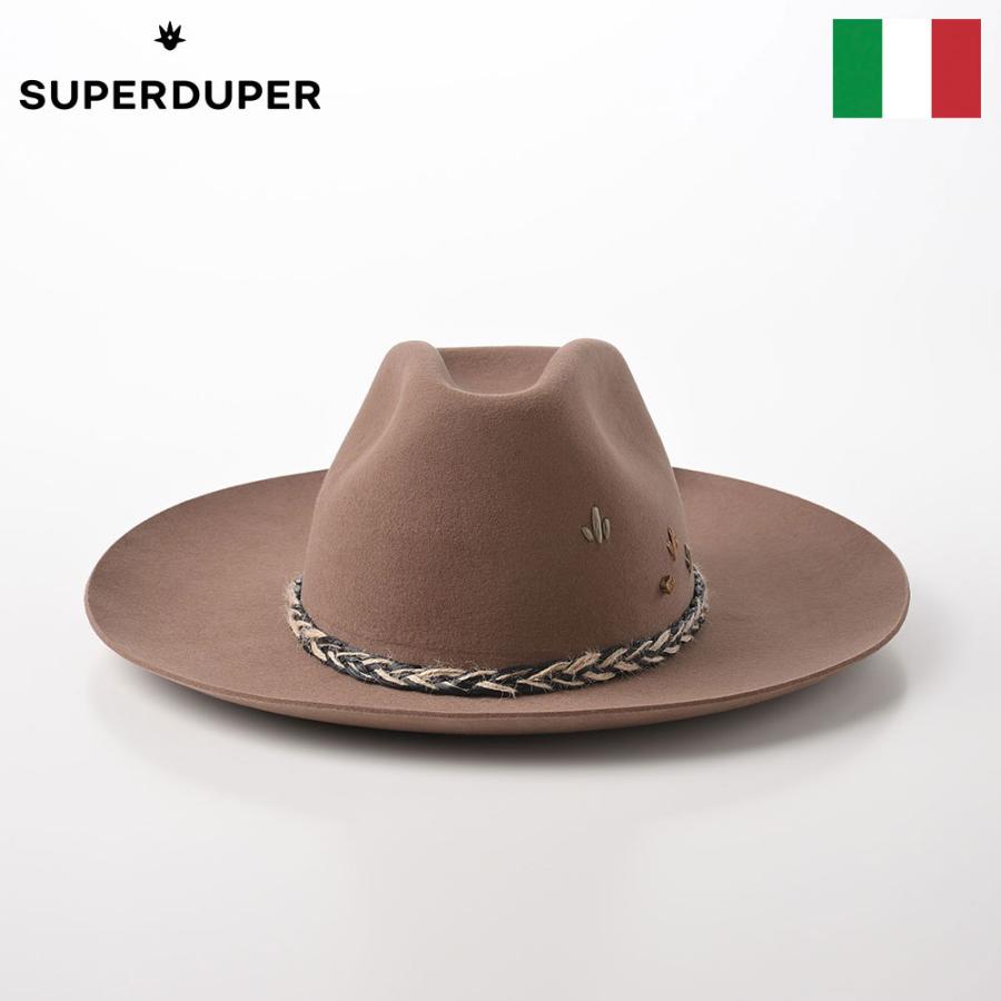 SUPERDUPER ウェスタンハット 帽子 メンズ 秋冬 カウボーイ 中折れ つば広 ラビットフェルト 大きいサイズ TEN CACTUS テン カクタス ブラウン ギフト 【オープニング大セール】 SUPERDUPER ウェスタンハット 帽子 メンズ 秋冬 カウボーイ 中折れ つば広 ラビットフェルト 大きいサイズ TEN CACTUS テン カクタス ブラウン ギフト 【オープニング大セール】