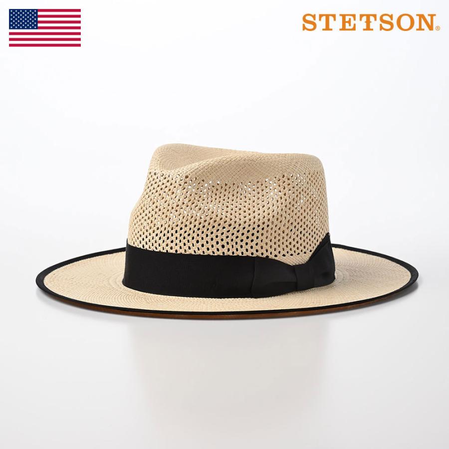 STETSON 透かし編み パナマハット メンズ 帽子 春 夏 中折れ STETSON 透かし編み パナマハット メンズ 帽子 春 夏 中折れ
