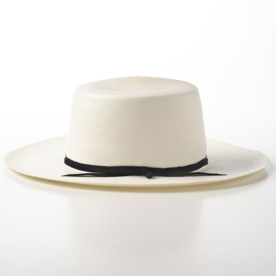 STETSON パナマ帽 メンズハット オプティモハット 帽子 春 夏 OPTIMO PANAMA G8(オプティモパナマ G8)SE598 ホワイト 熱中症対策 父の日ギフト 爆買の画像