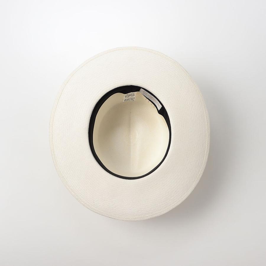 STETSON パナマ帽 メンズハット オプティモハット 帽子 春 夏 OPTIMO PANAMA G8(オプティモパナマ G8)SE598 ホワイト 熱中症対策 父の日ギフト 爆買の画像