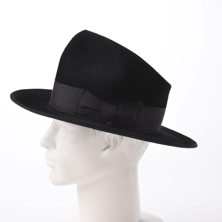 STETSON オープンクラウン 中折れハット 帽子 ラビットフェルト STETSON オープンクラウン 中折れハット 帽子 ラビットフェルト