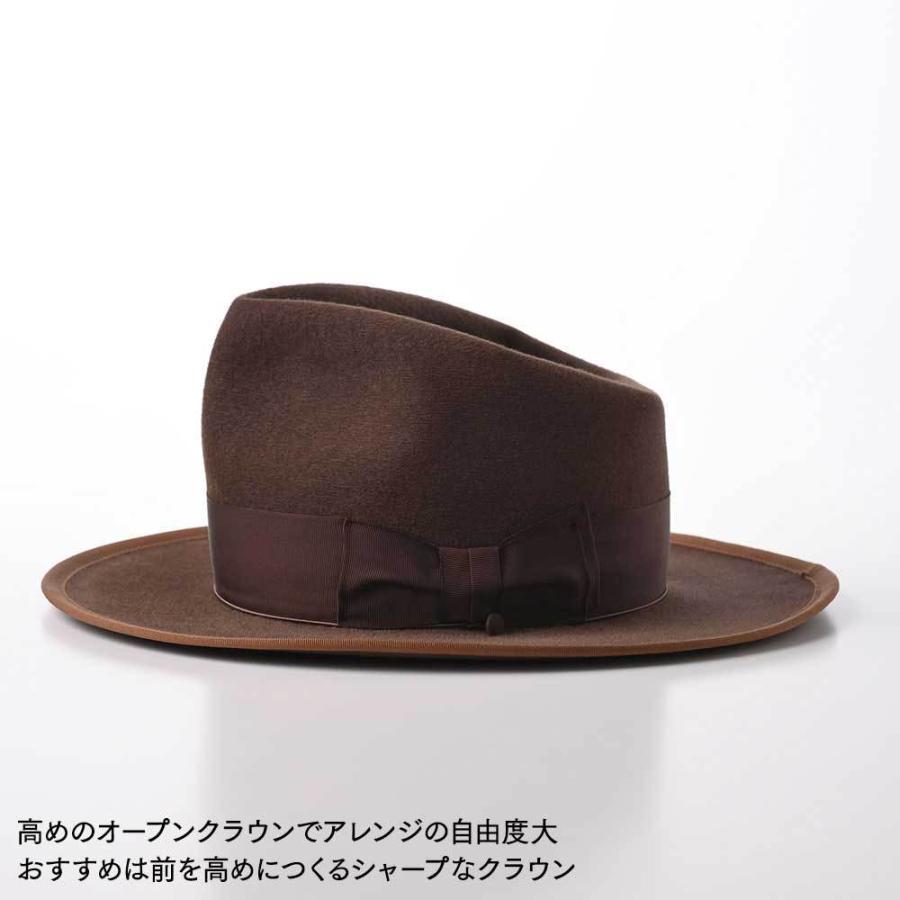 STETSON（ステットソン） オープンクラウン 中折れハット 帽子