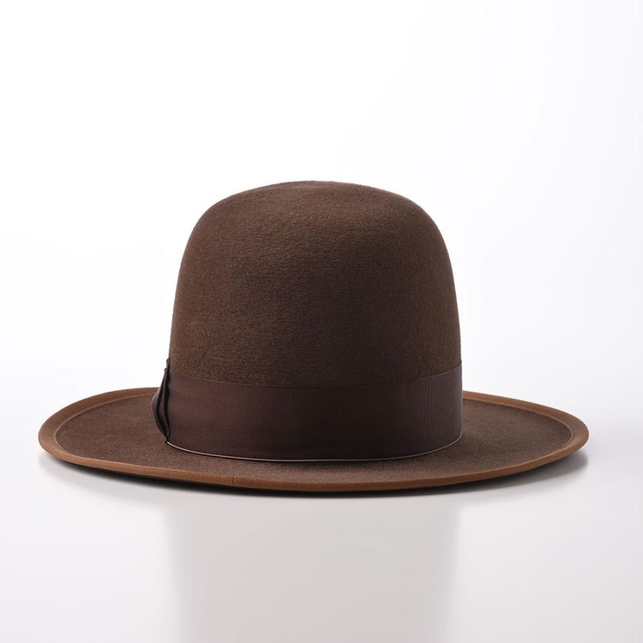STETSON オープンクラウン 中折れハット 帽子 ラビットフェルト STETSON オープンクラウン 中折れハット 帽子 ラビットフェルト