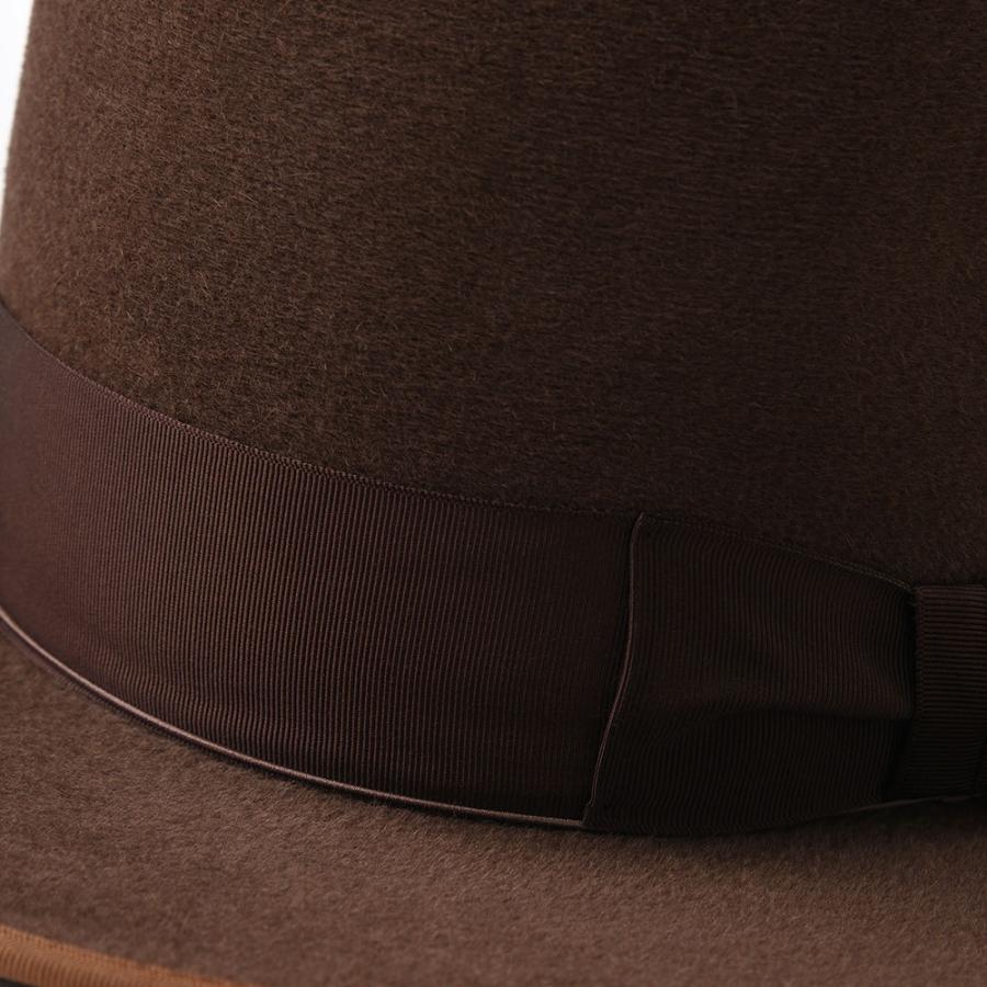 STETSON オープンクラウン 中折れハット 帽子 ラビットフェルト STETSON オープンクラウン 中折れハット 帽子 ラビットフェルト