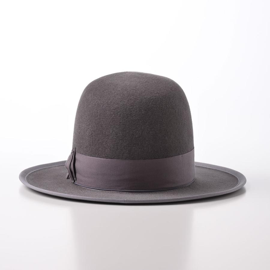 STETSON オープンクラウン 中折れハット 帽子 ラビットフェルト STETSON オープンクラウン 中折れハット 帽子 ラビットフェルト