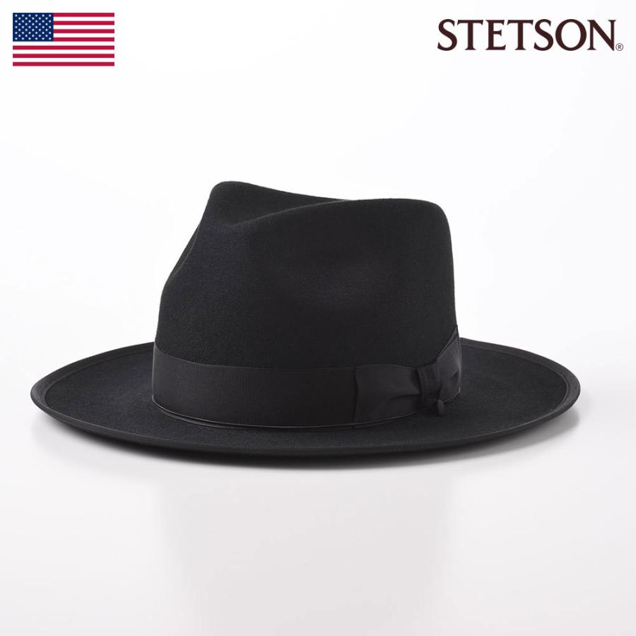 STETSON（ステットソン） 中折れハット ラビットフェルト 帽子 メンズ