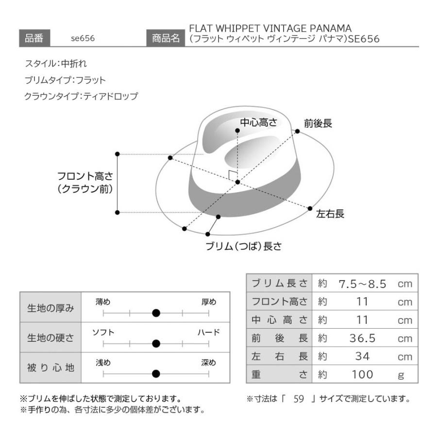 STETSON（ステットソン） パナマ帽 中折れハット 帽子 メンズ
