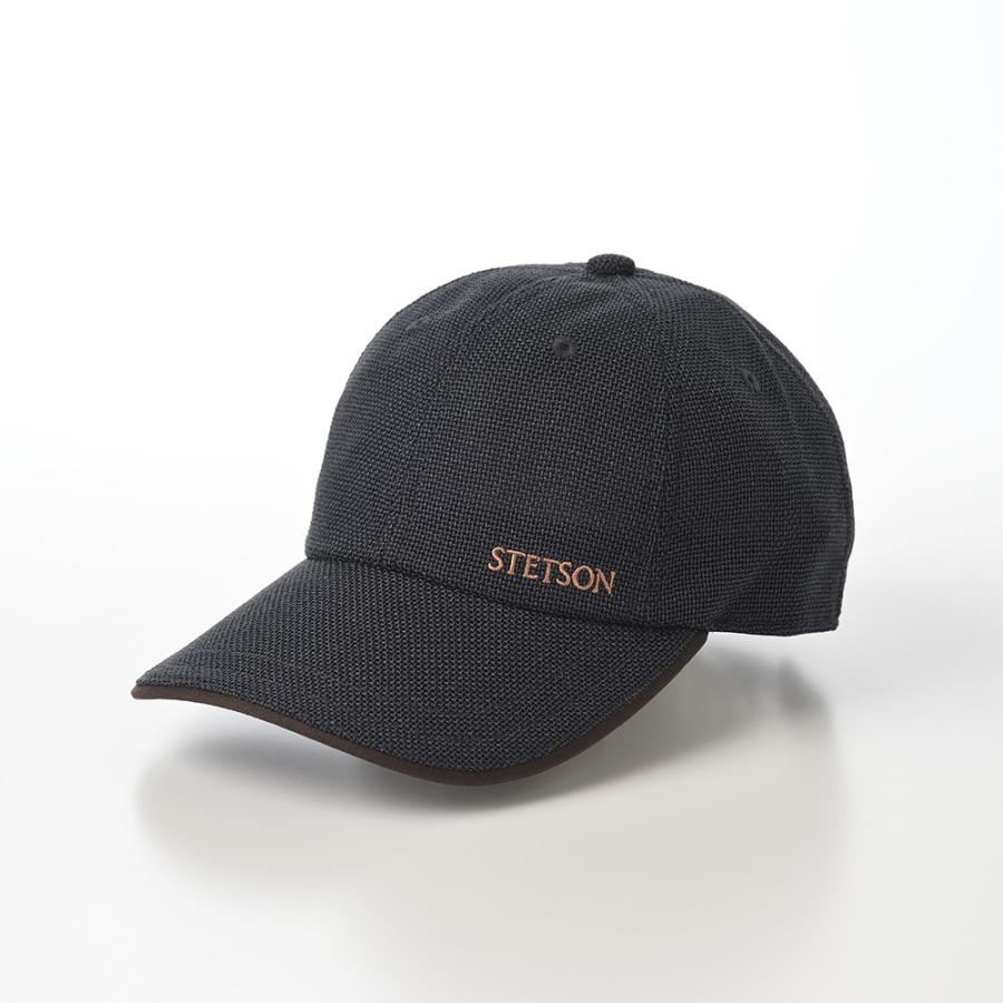 STETSON ステットソン 帽子 父の日 メンズ レディース LINETRON MIX CAP（リネトロン ミックス キャップ）SE705 チャコール｜homeroortega｜02