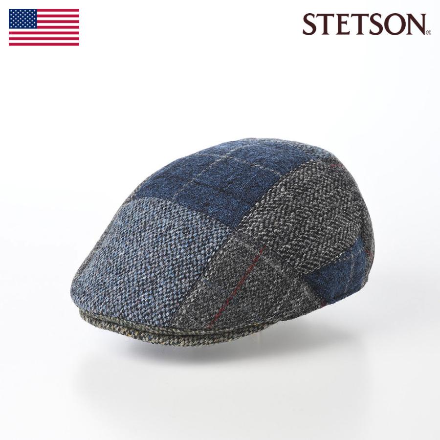 STETSON ハンチング帽 帽子 秋 冬 メンズ レディース HARRIS TWEED 