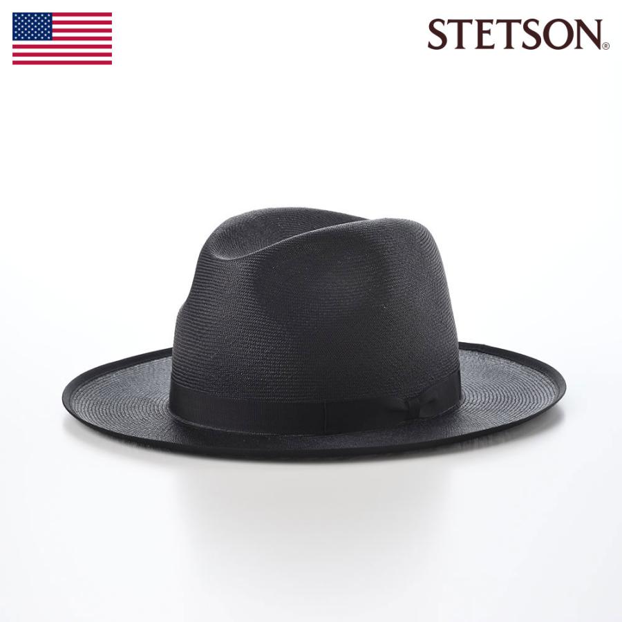Schott 帽子 中折れハット ステットソン購入 STETSON（ステットソン） 帽子 中折れハット ストローハット メンズ 春