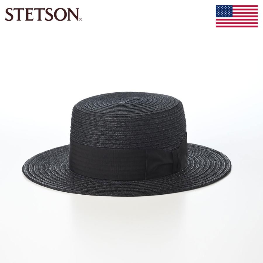 STETSON（ステットソン） 帽子 カンカン帽 LINEN BRAID KANKAN HAT