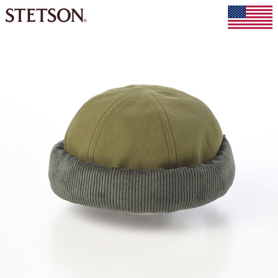 STETSON（ステットソン） 帽子 ロールキャップ メンズ キャップ