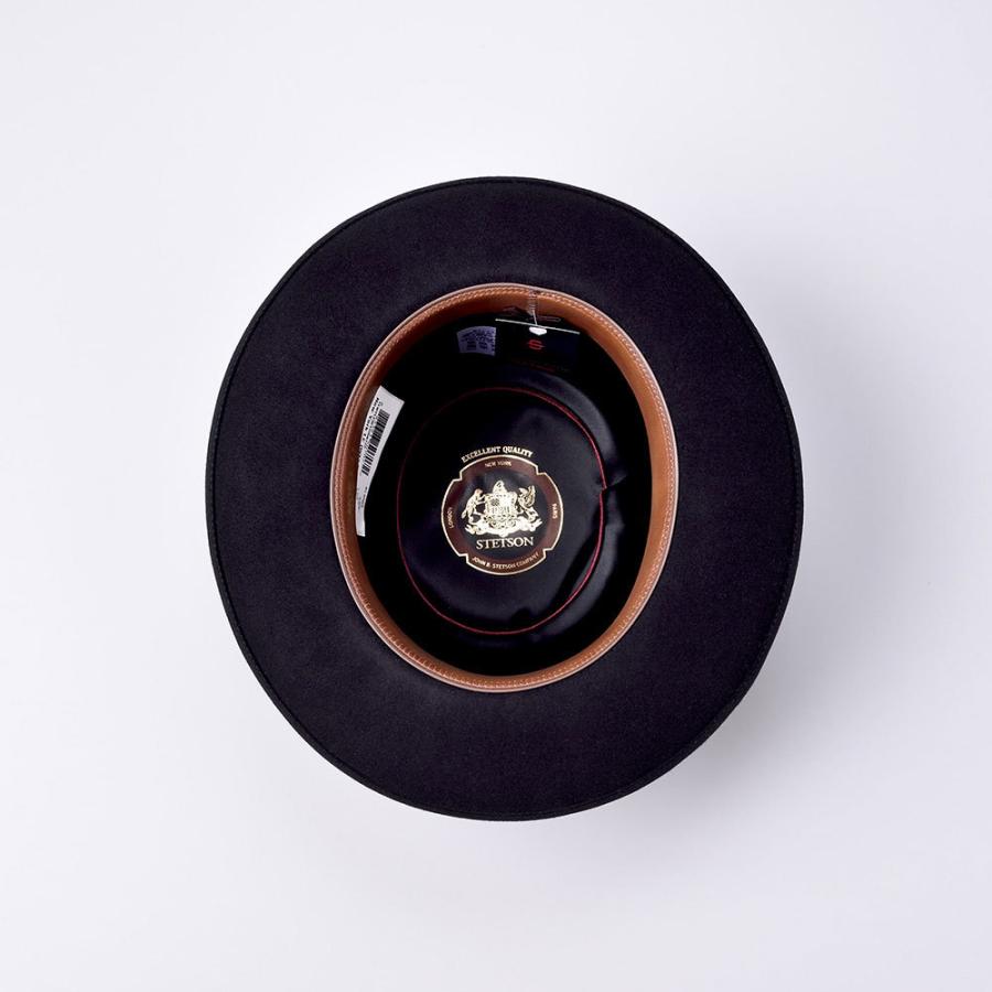 STETSON メンズ ビーバー フェルトハット 中折れハット 帽子 レディース 秋冬 ニューヨークST120 父の日ギフトの画像