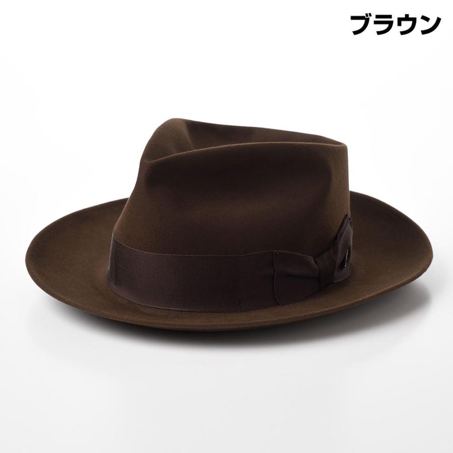 STETSON メンズ ビーバー フェルトハット 中折れハット 帽子 レディース 秋冬 ニューヨークST120 父の日ギフトの画像