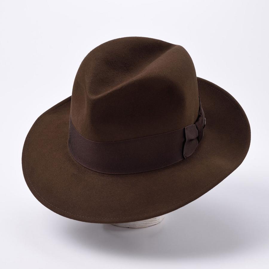 STETSON メンズ ビーバー フェルトハット 中折れハット 帽子 レディース 秋冬 ニューヨークST120 父の日ギフトの画像