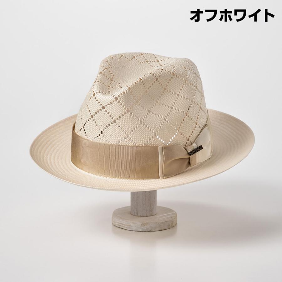 STETSON（ステットソン） 中折れハット ストローハット 帽子 メンズ
