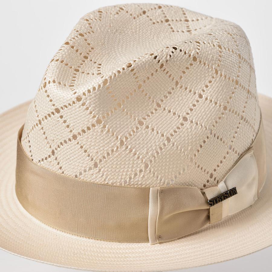 STETSON（ステットソン） セール対象 飾り編み ストローハット メンズ
