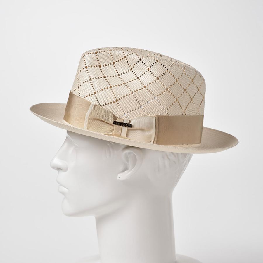 STETSON（ステットソン） 中折れハット ストローハット 帽子 メンズ