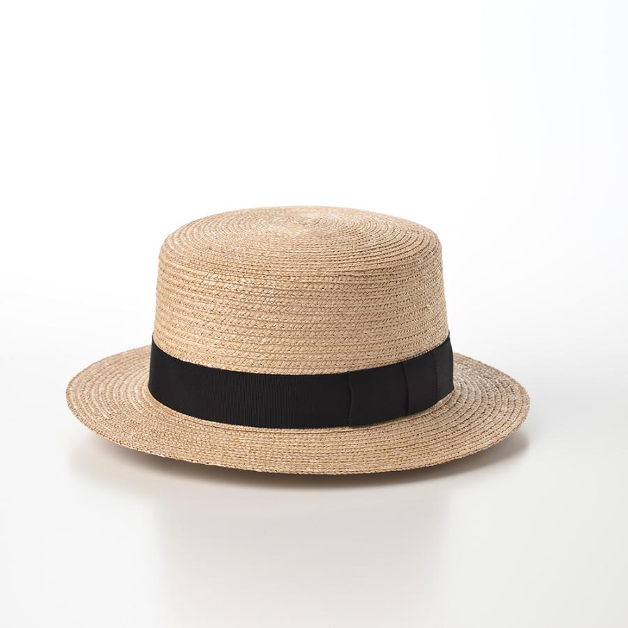 美品.田中帽子店　麦わら帽子　カンカン帽 サマーハット　パナマ 田中帽子店 麦わらカンカン帽 ストローハット 帽子 メンズ